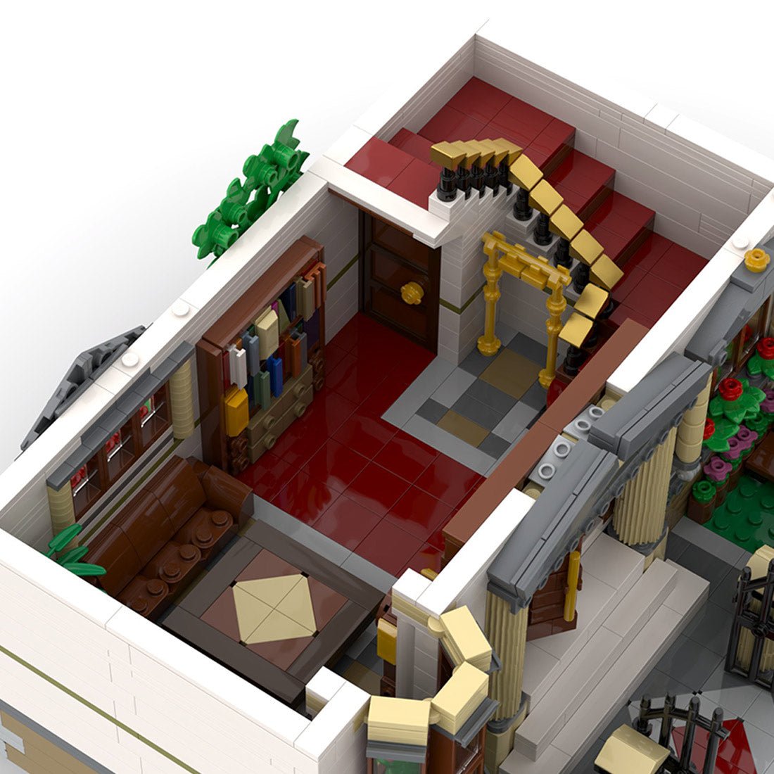 MOC - 216160 Classicistic Villa Building Blocks - LesDiy - Building Blocks