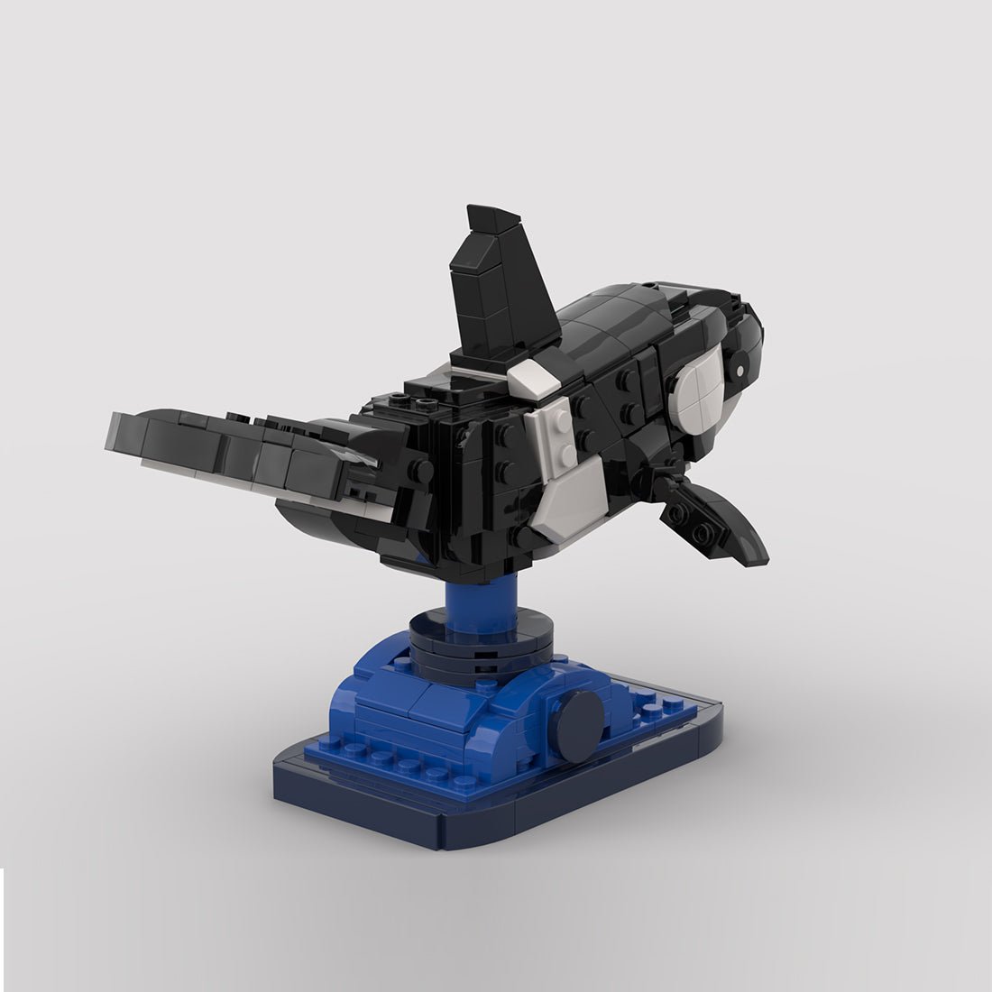 MOC - 216387 Orca Whale Building Blocks - LesDiy - Building Blocks