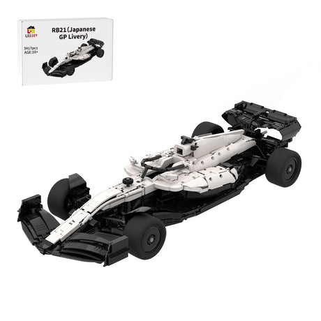 MOC - 216550 Red Bull Racing F1 RB21 Japanese GP Livery 1:8 Scale Building Blocks - LesDiy - Building Blocks