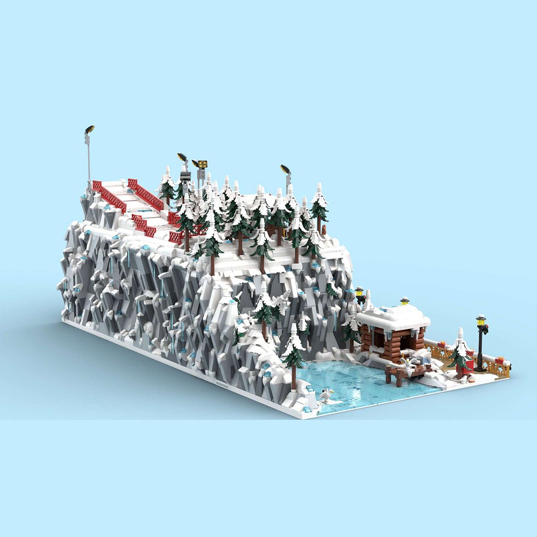 MOC - 217169 Winter Bay Building Blocks - LesDiy - Building Blocks -