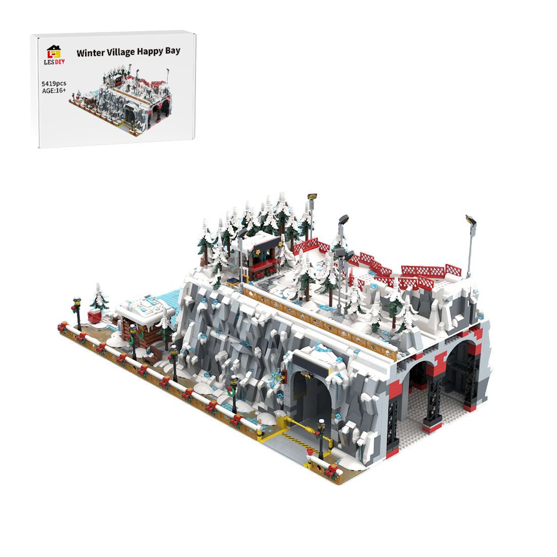MOC - 217169 Winter Bay Building Blocks - LesDiy - Building Blocks -