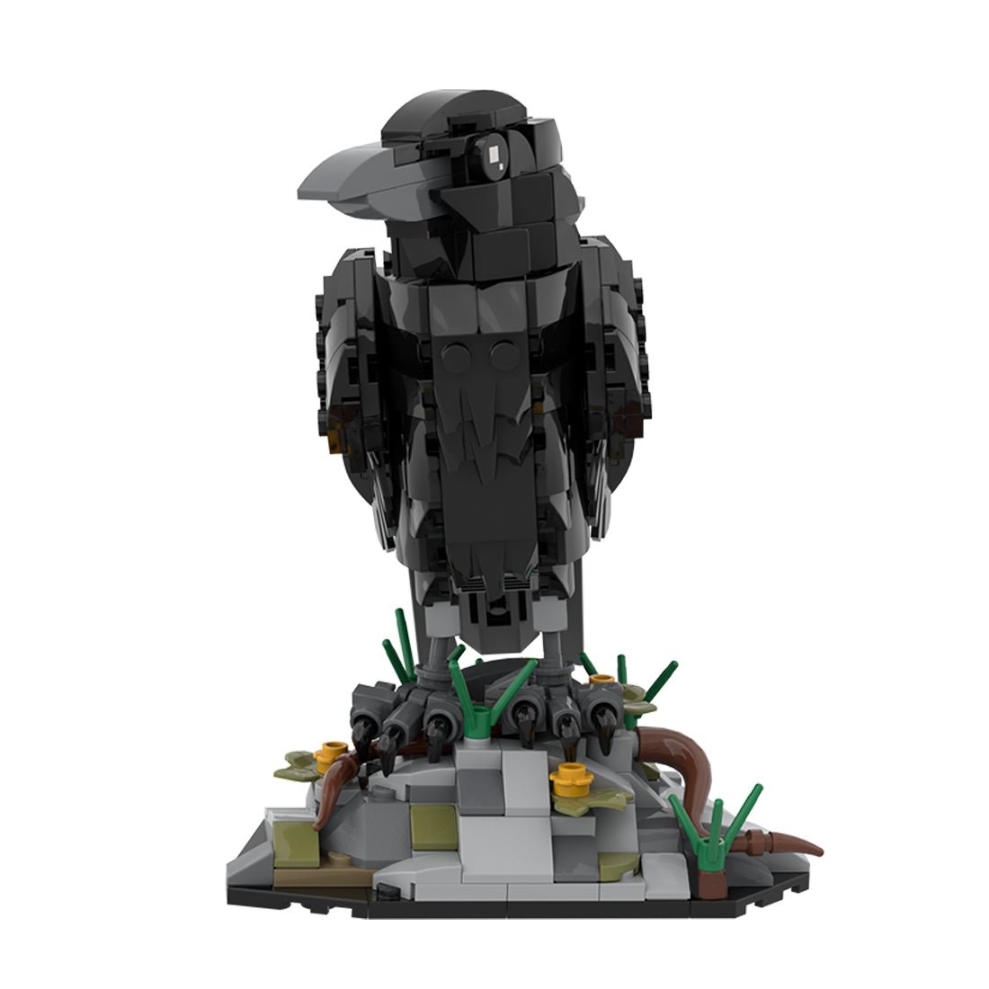 MOC - 217187 Raven Building Blocks - LesDiy - Building Blocks