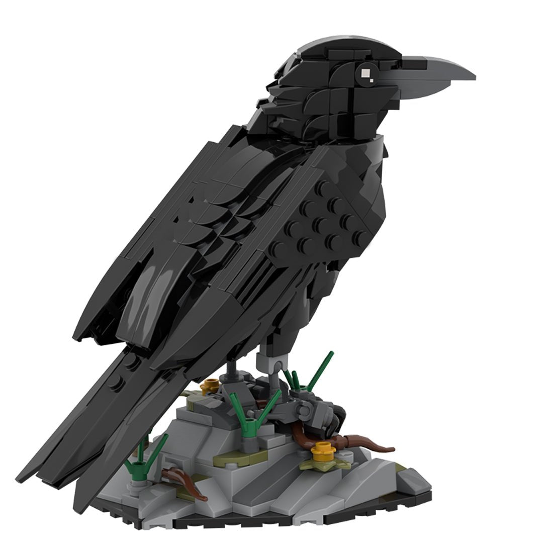 MOC - 217187 Raven Building Blocks - LesDiy - Building Blocks
