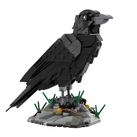 MOC - 217187 Raven Building Blocks - LesDiy - Building Blocks