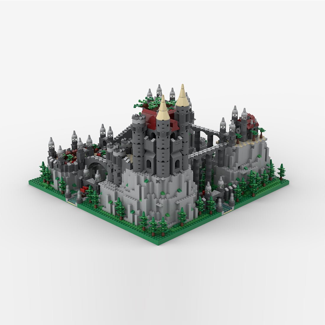 MOC - 217532 Castle in the mountains Building Blocks - LesDiy - Building Blocks -