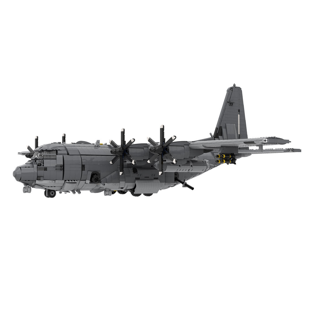 MOC - 217633 Lockheed AC - 130J GhostRider Building Blocks - LesDiy - Building Blocks