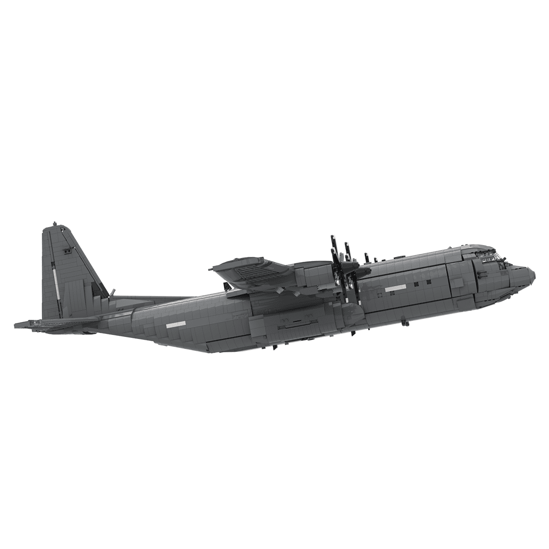 MOC - 220492 Lockheed C - 130J 30 Super Hercules Building Blocks - LesDiy - Building Blocks