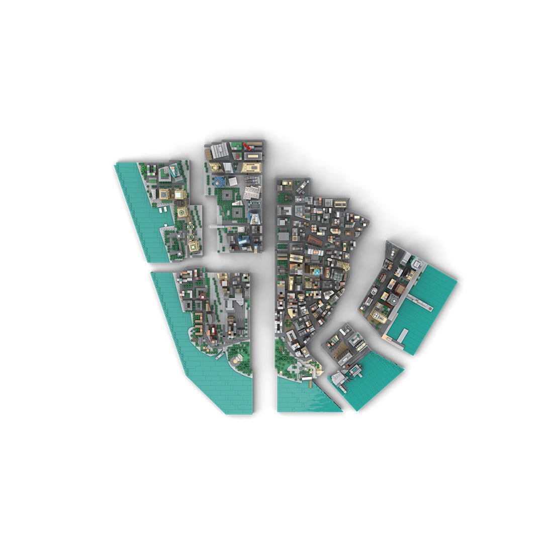 MOC - 221106 Carlisle Street & Trinity Place Building Blocks - LesDiy - Building Blocks