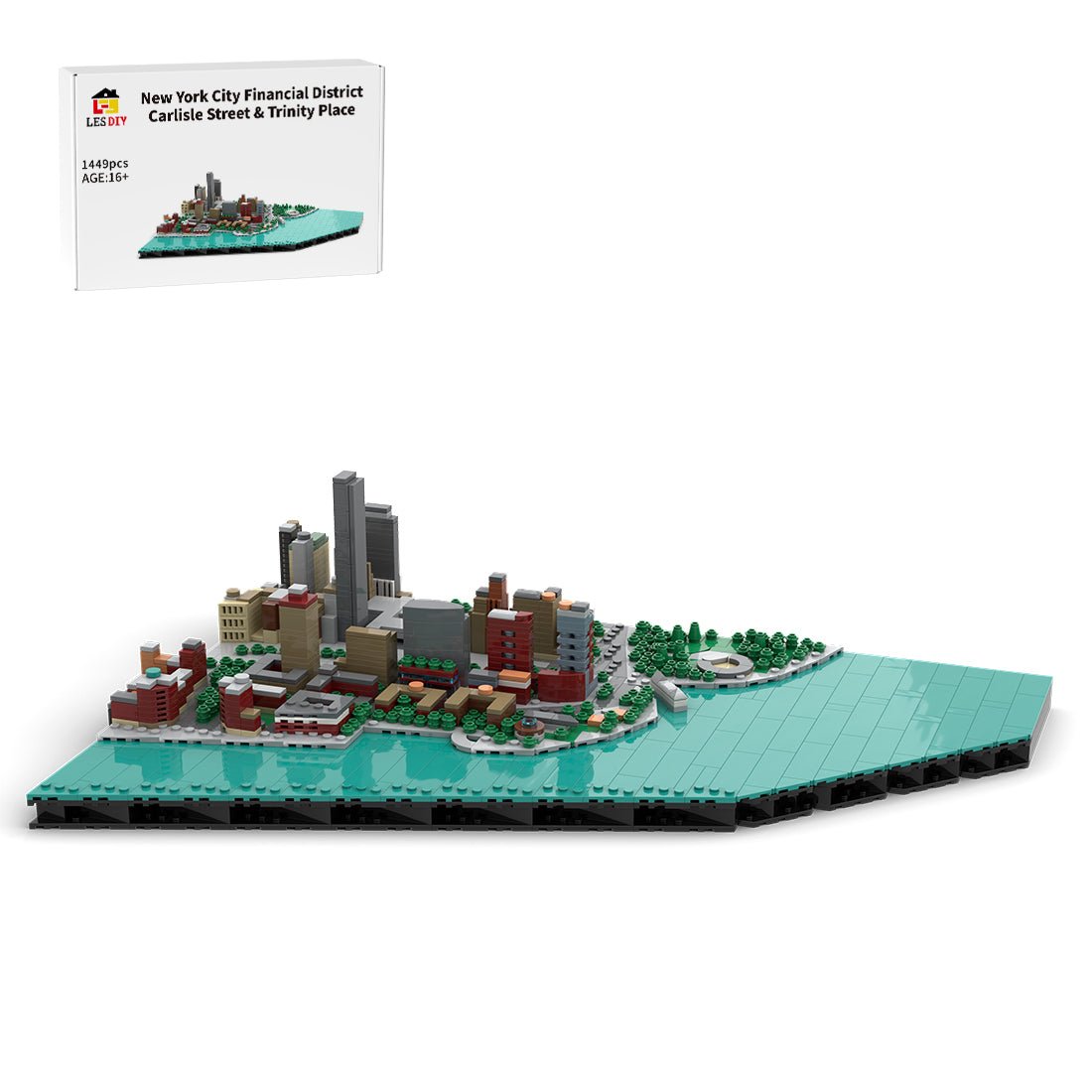 MOC - 221106 Carlisle Street & Trinity Place Building Blocks - LesDiy - Building Blocks