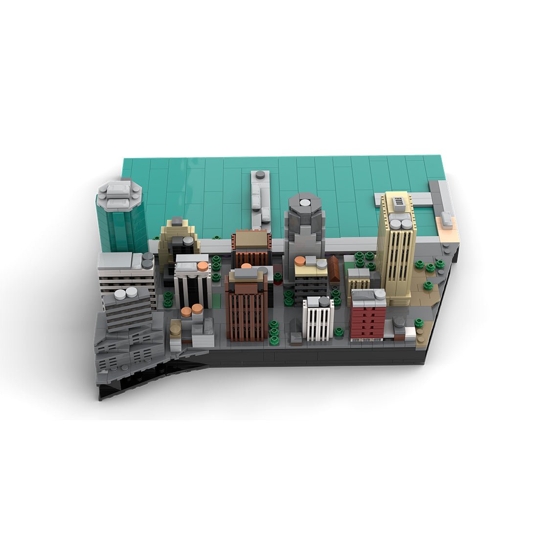 MOC - 221106 Financial District - New York City Building Blocks - LesDiy - Building Blocks