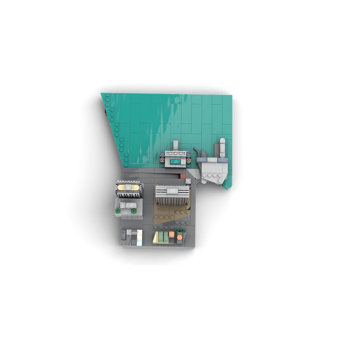 MOC - 221106 New York City Financial District - Whitehall Street & Pearl Street Building Blocks - LesDiy - Building Blocks