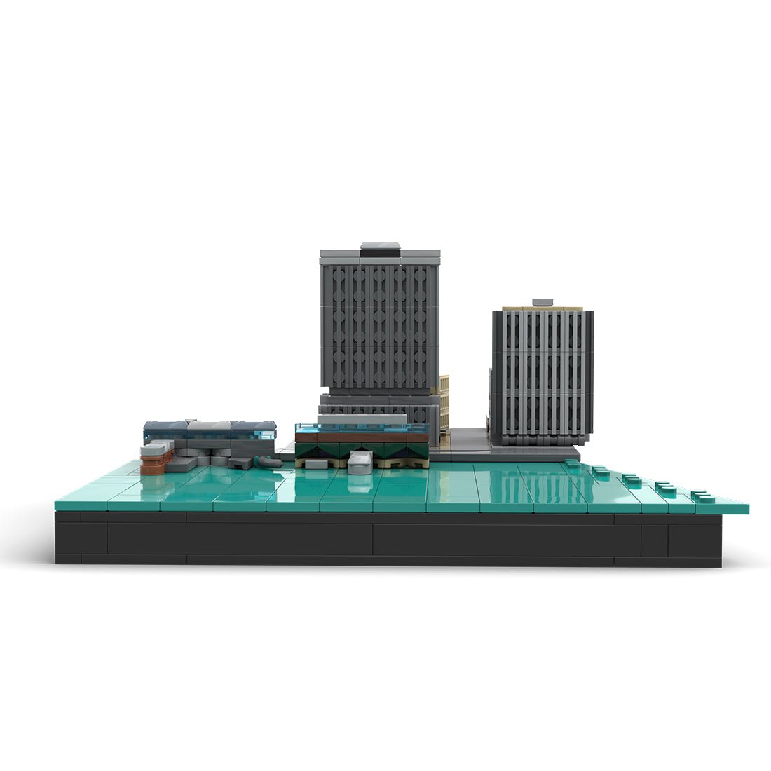 MOC - 221106 New York City Financial District - Whitehall Street & Pearl Street Building Blocks - LesDiy - Building Blocks