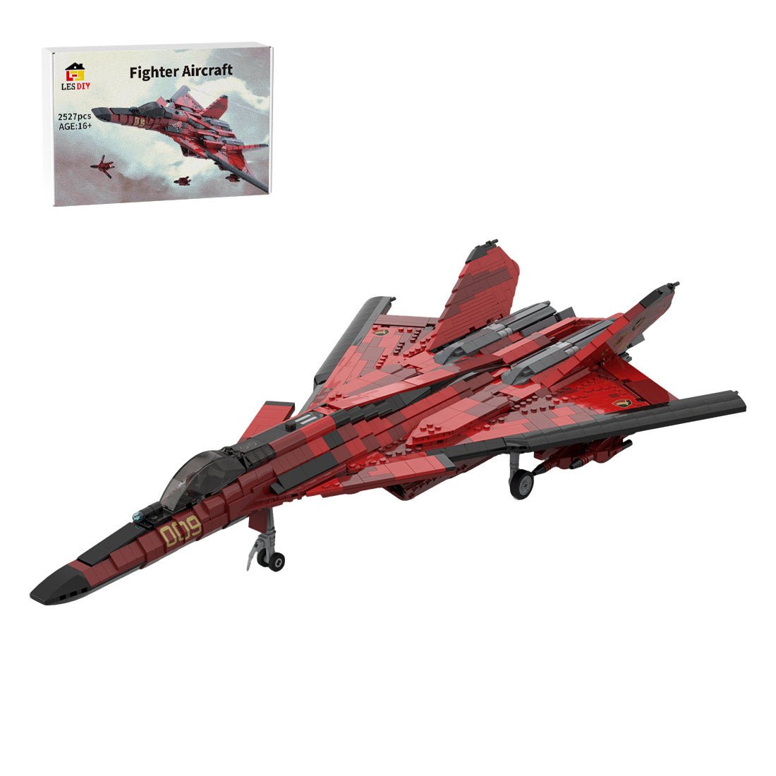 MOC - 221225 1:35 Scle CFA - 44 Nosferatu Strigon Camo Building Blocks - LesDiy - Building Blocks