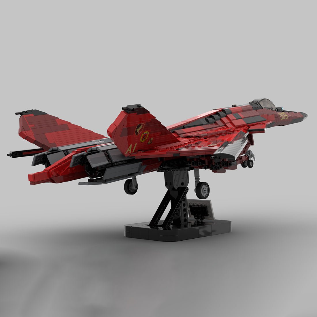 MOC - 221225 1:35 Scle CFA - 44 Nosferatu Strigon Camo Building Blocks - LesDiy - Building Blocks