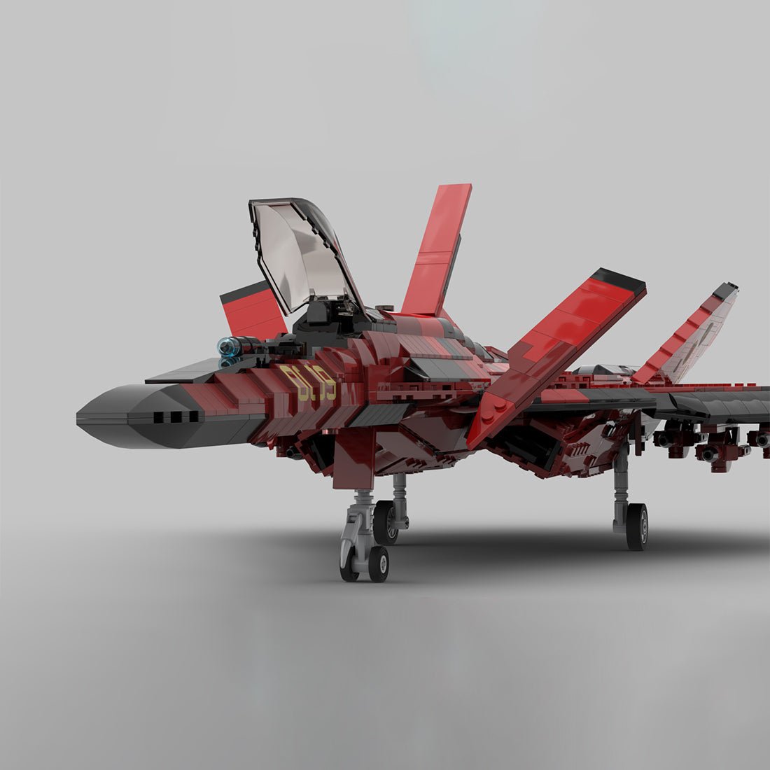 MOC - 221225 1:35 Scle CFA - 44 Nosferatu Strigon Camo Building Blocks - LesDiy - Building Blocks