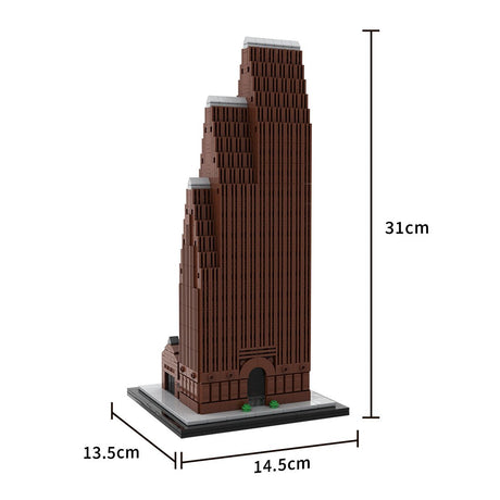 MOC - 221794 TC Energy Center 1:800 Scale Building Blocks - LesDiy - Building Blocks