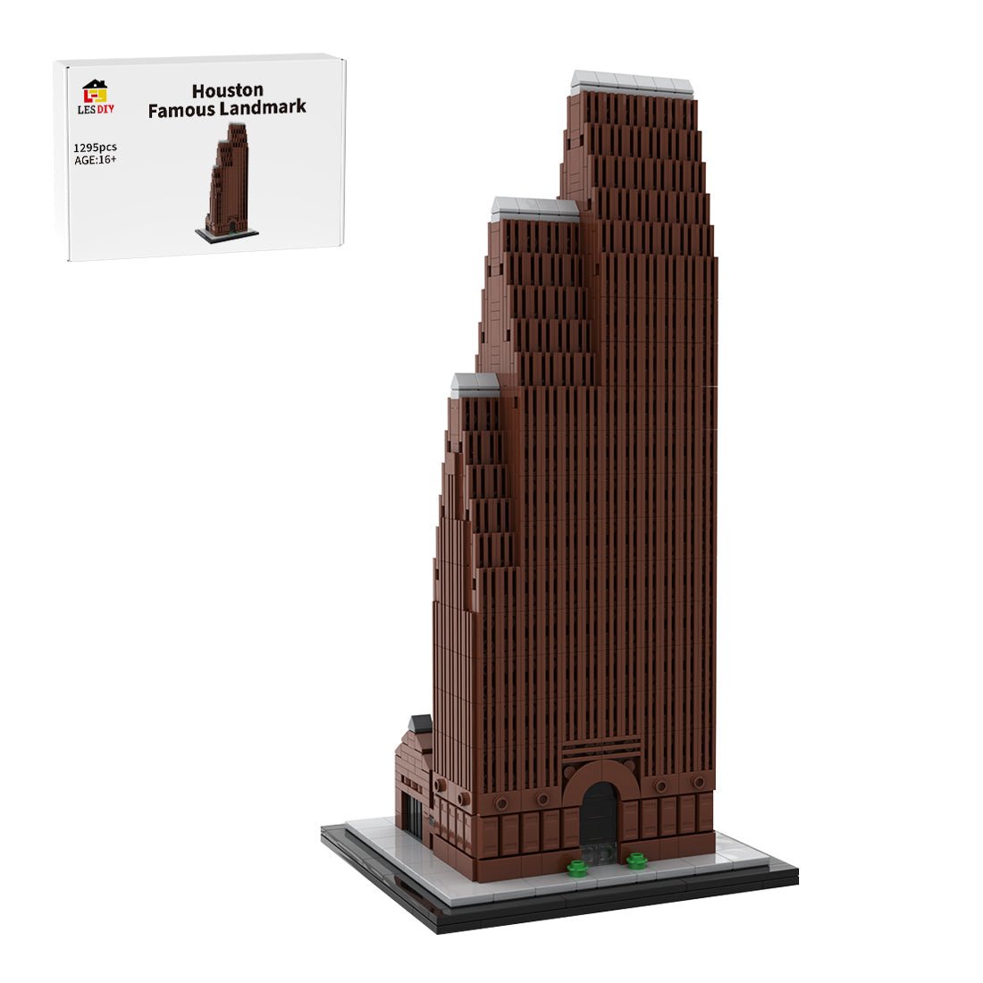 MOC - 221794 TC Energy Center 1:800 Scale Building Blocks - LesDiy - Building Blocks