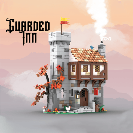 MOC - 221881 Guarded Inn Building Blocks  - LesDiy -