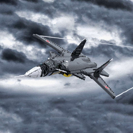 MOC - 222886 1:35 Scale Su - 47 Berkut Building Blocks - LesDiy - Building Blocks