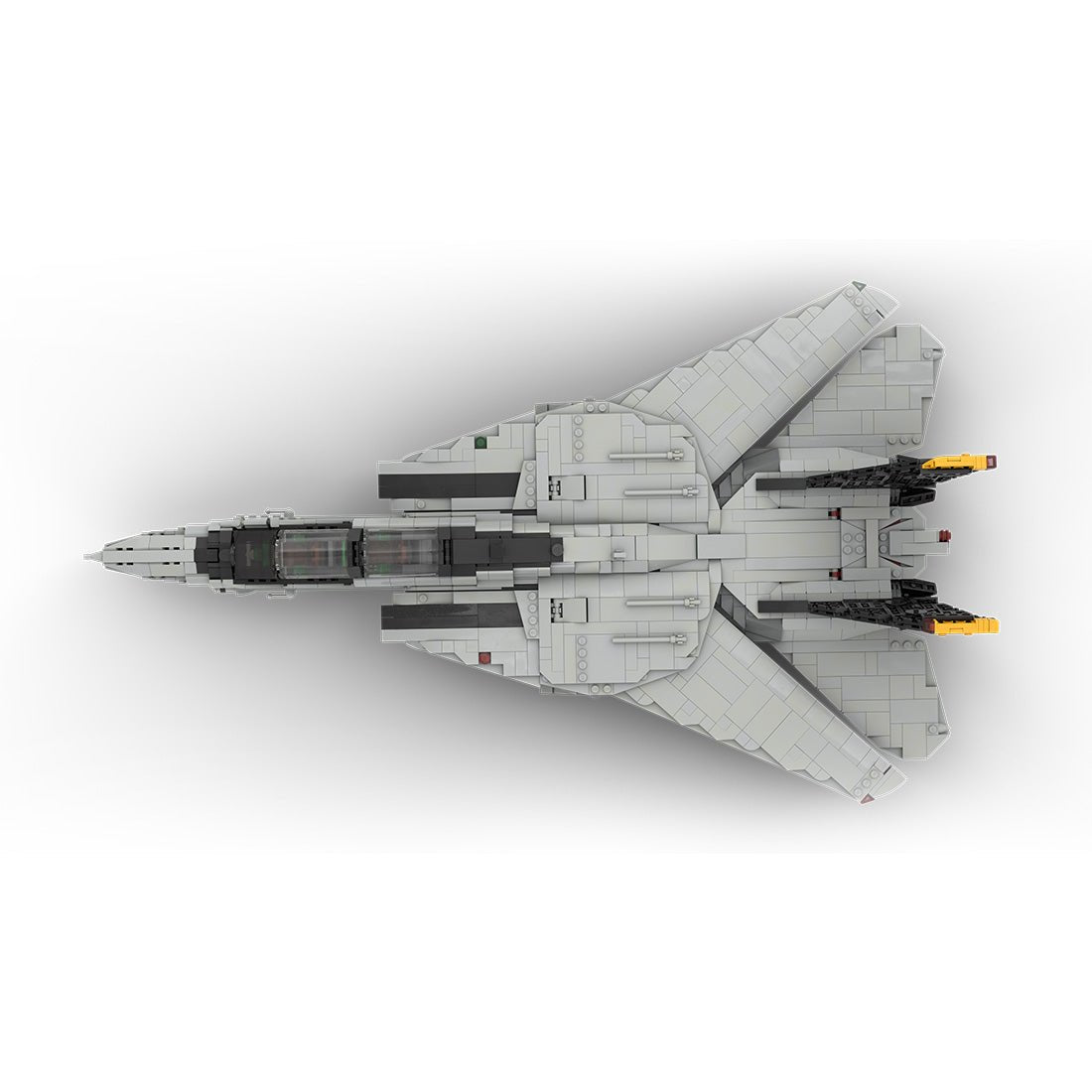 MOC - 223761 1/35 Scale (V3)Grumman F - 14 TOMCAT Building Blocks - LesDiy - building blocks