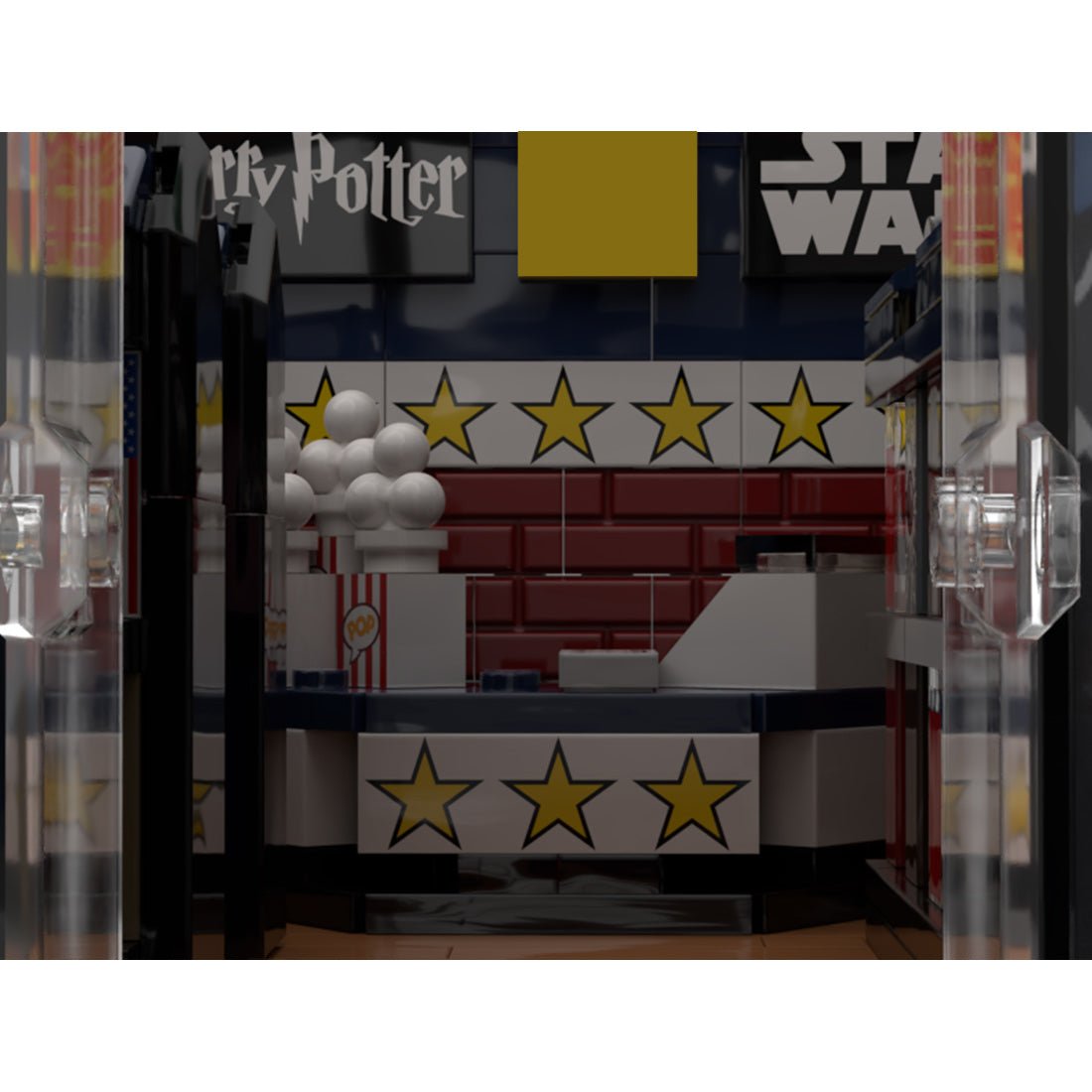 MOC - 224017 Video Store Building Blocks - LesDiy - MOC