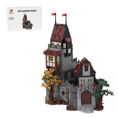 MOC - 224579 evil witches keep BuildingBlocks - LesDiy - Building Blocks