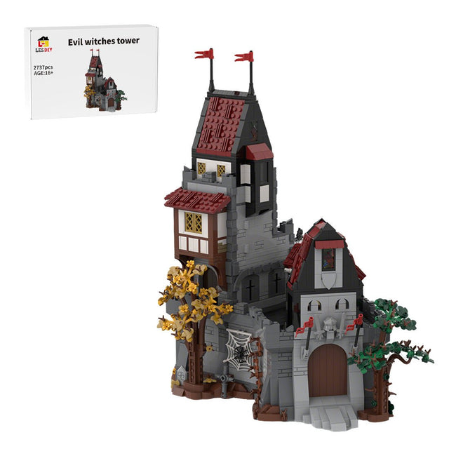 MOC - 224579 evil witches keep BuildingBlocks - LesDiy - Building Blocks