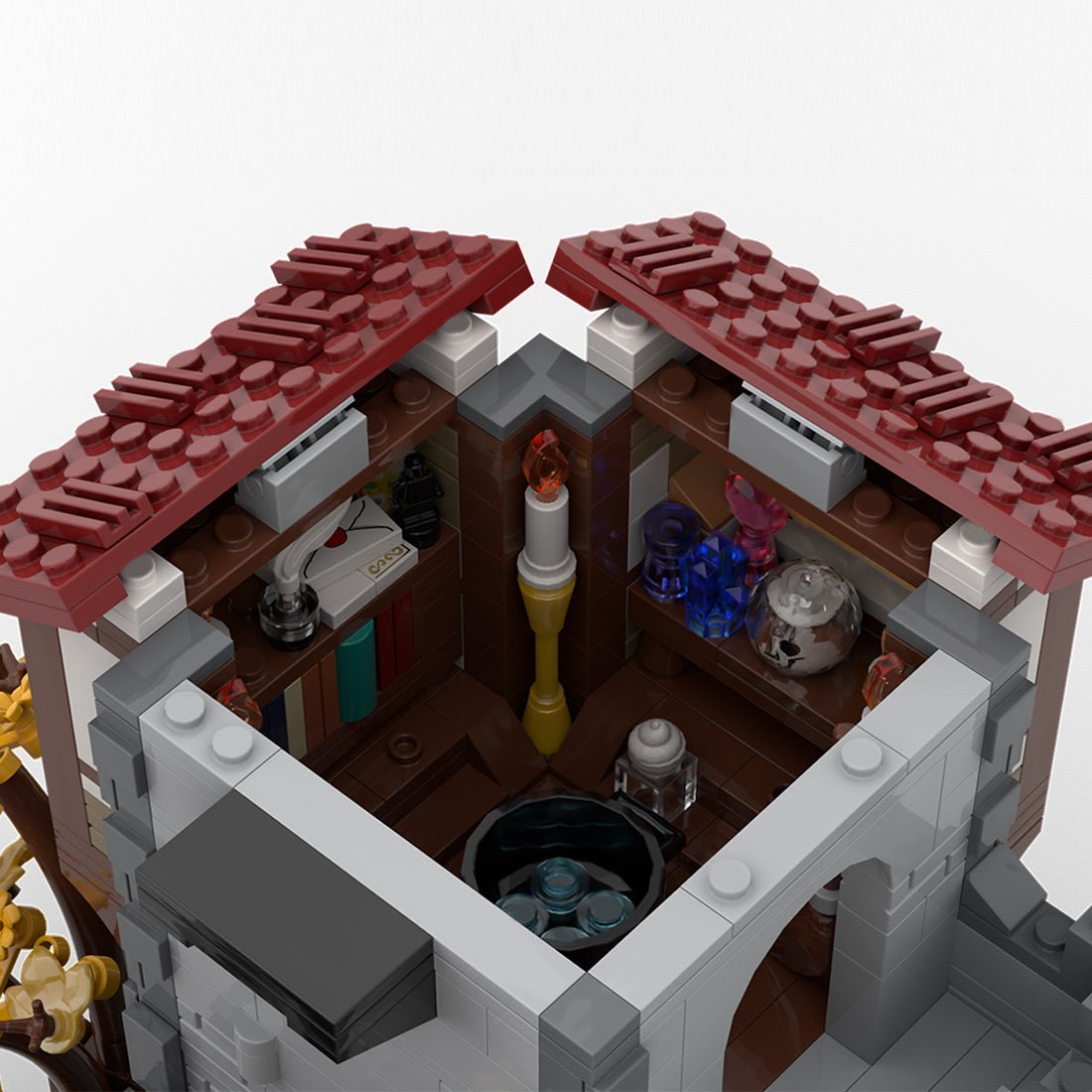 MOC - 224579 evil witches keep BuildingBlocks - LesDiy - Building Blocks