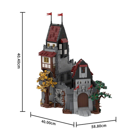 MOC - 224579 evil witches keep BuildingBlocks - LesDiy - Building Blocks