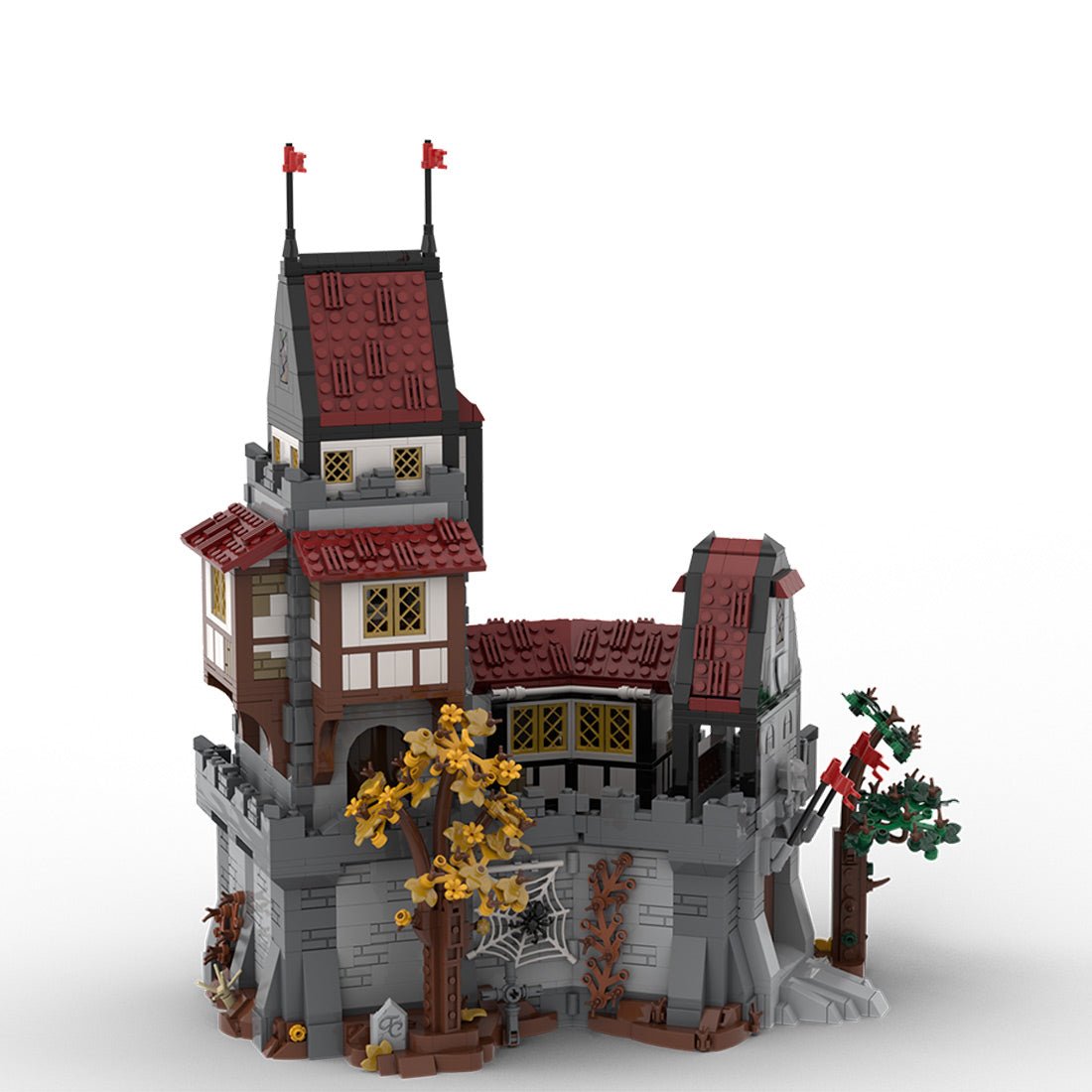 MOC - 224579 evil witches keep BuildingBlocks - LesDiy - Building Blocks