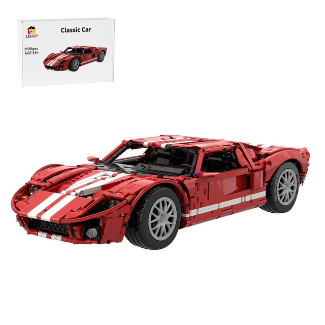 MOC - 224910 1/8 Scale Ford GT Building Blocks - LesDiy - Building Blocks