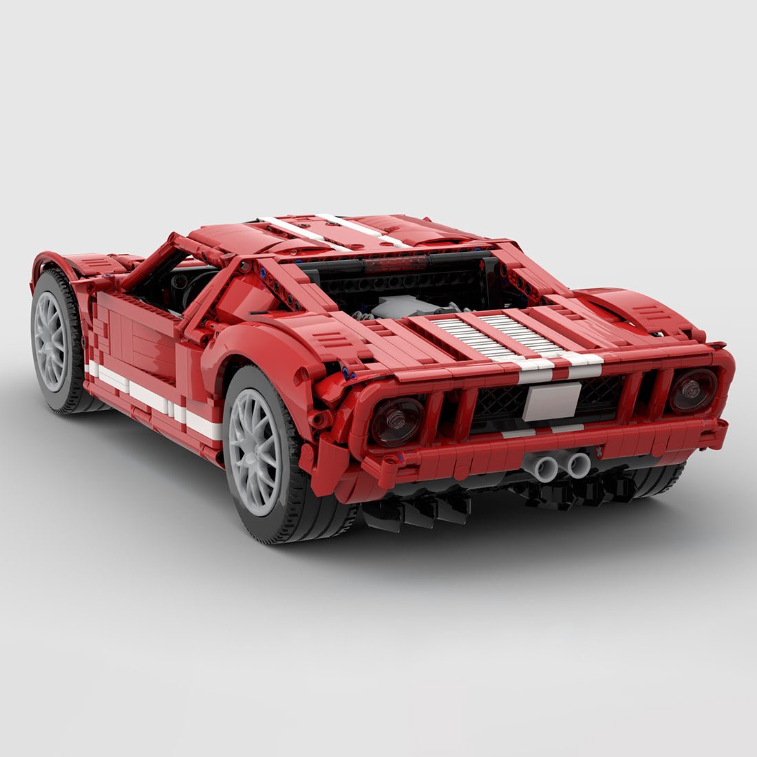 MOC - 224910 1/8 Scale Ford GT Building Blocks - LesDiy - Building Blocks