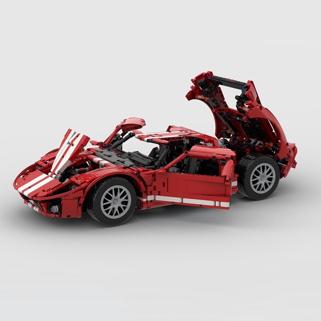 MOC - 224910 1/8 Scale Ford GT Building Blocks - LesDiy - Building Blocks