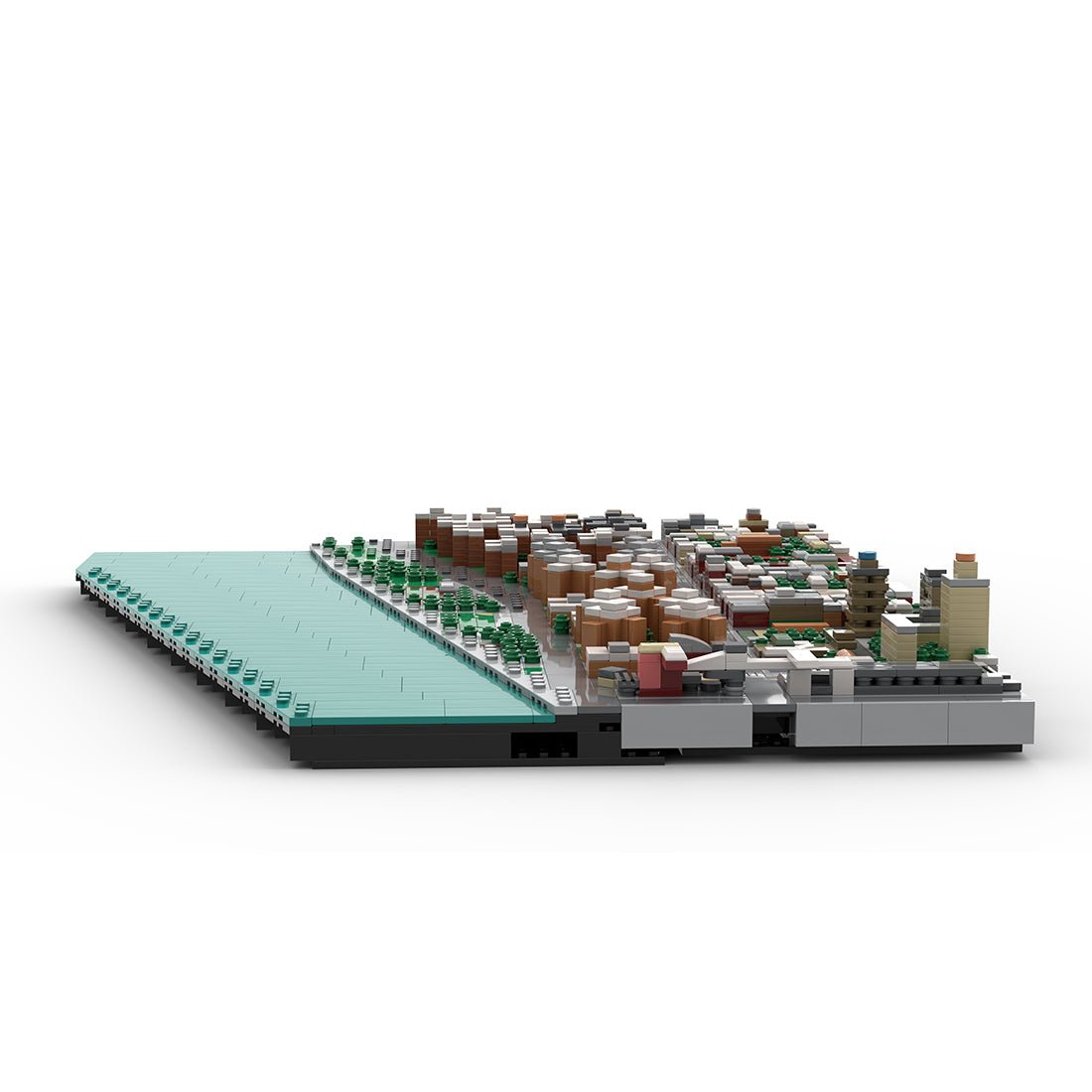 MOC - 225884 1/2000 Scale Lower Manhattan - Alphabetcity Module 2 Building Blocks - LesDiy - Building Blocks