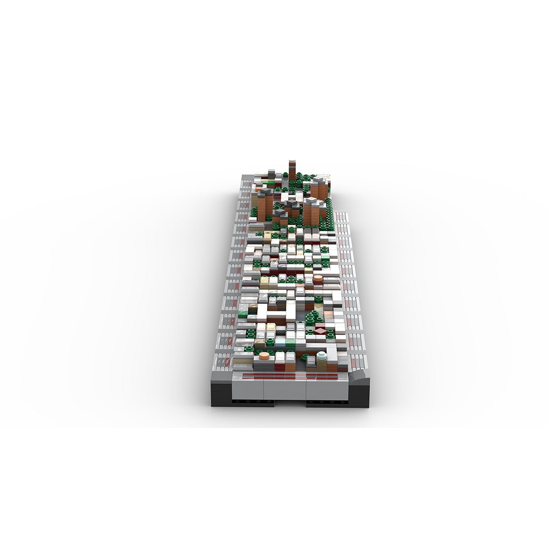 MOC - 225884 1/2000 Scale Lower Manhattan - EastVillage Module 2 Building Blocks - LesDiy - Building Blocks