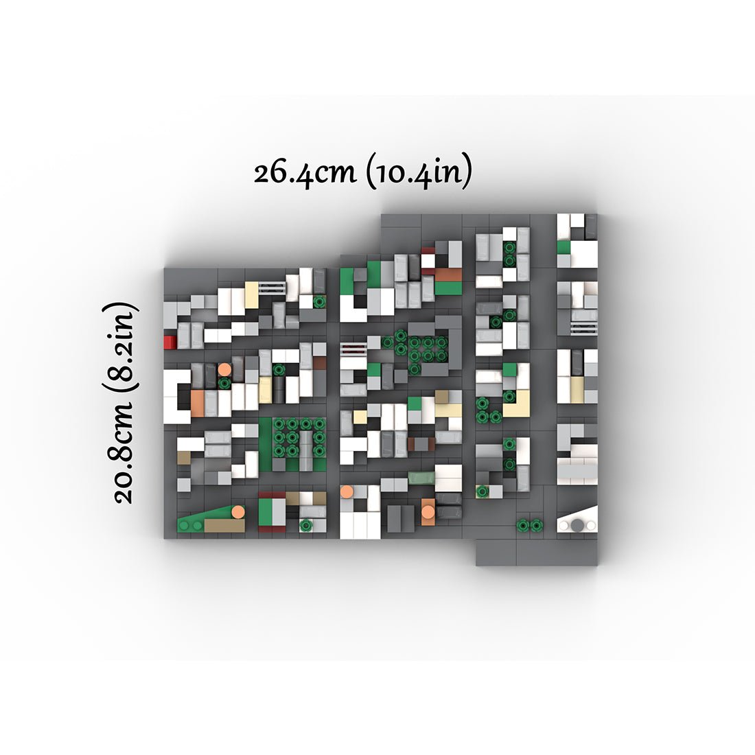 MOC - 225884 1/2000 Scale Lower Manhattan - Nolita Building Blocks - LesDiy - Building Blocks
