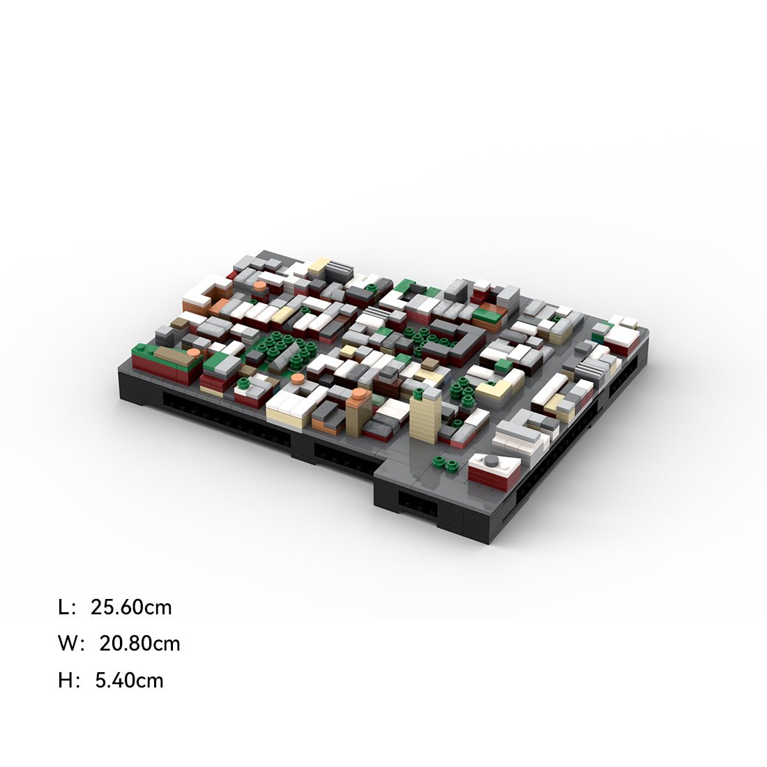 MOC - 225884 1/2000 Scale Lower Manhattan - Nolita Building Blocks - LesDiy - Building Blocks