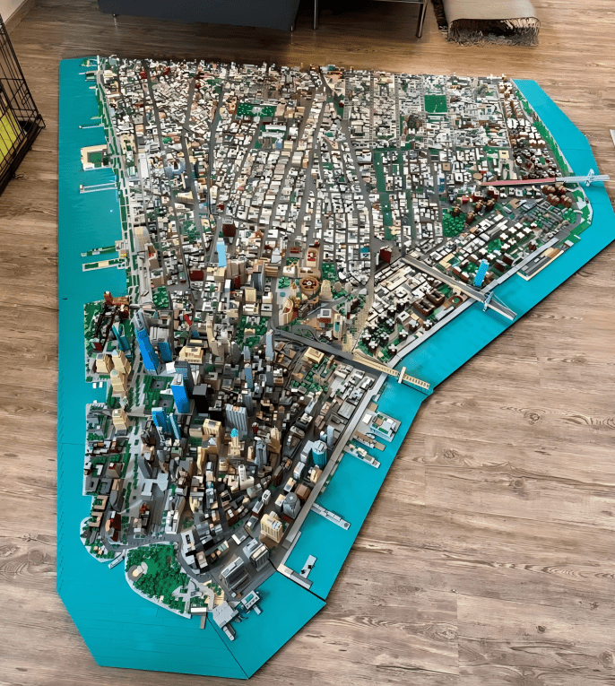 MOC - 225884 Lower Manhattan - New York City Building Blocks - LesDiy - Building Blocks -