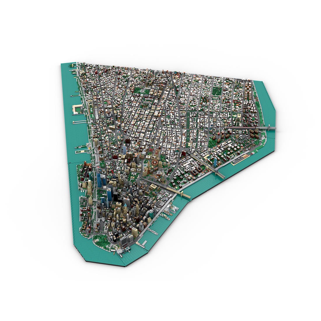 MOC - 225884 Lower Manhattan - New York City Building Blocks - LesDiy - Building Blocks