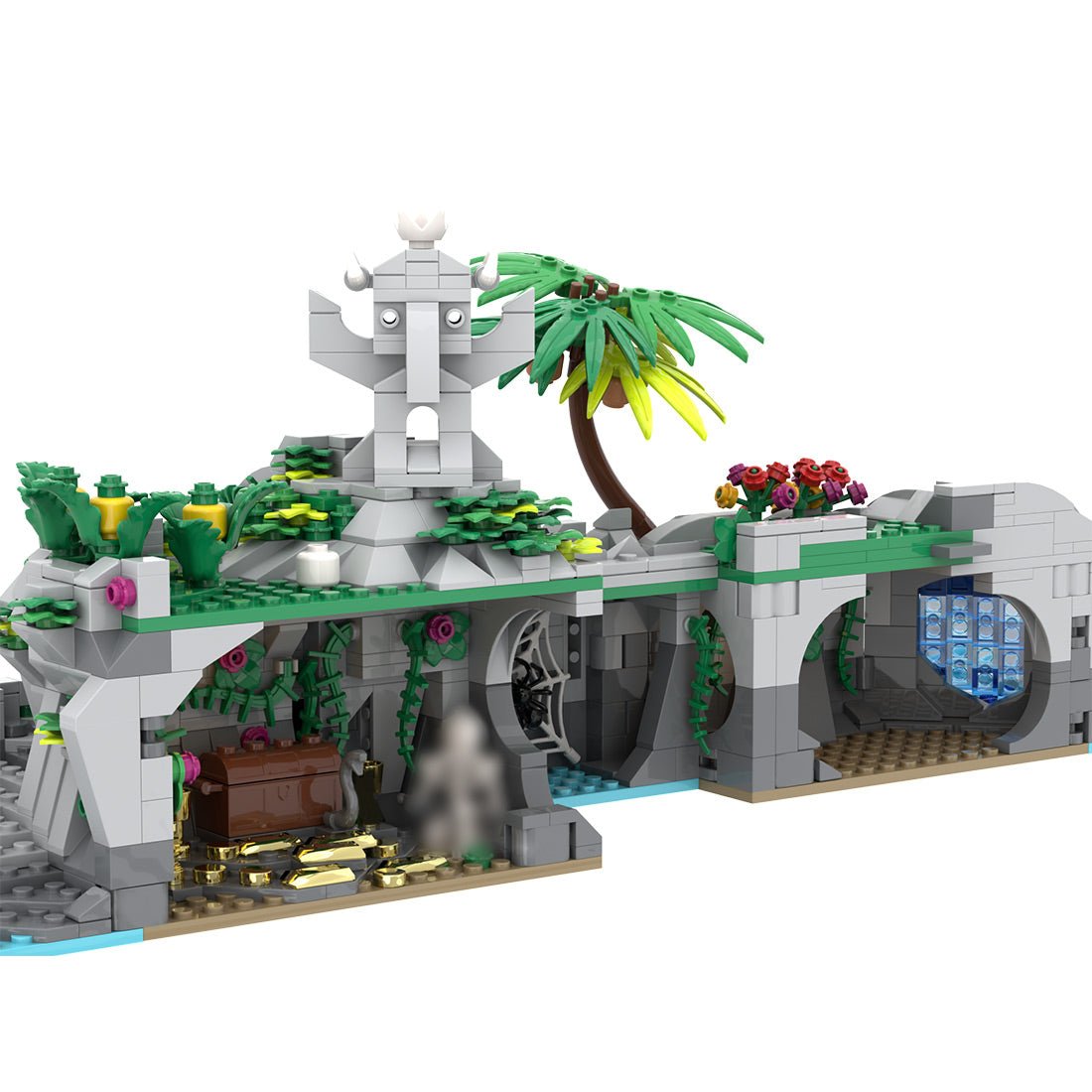 MOC - 225892 TAPU ISLAND Building Blocks - LesDiy -