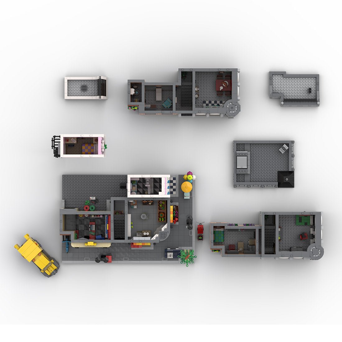 MOC - 226380 Lego Main Street Building Blocks - LesDiy - MOC