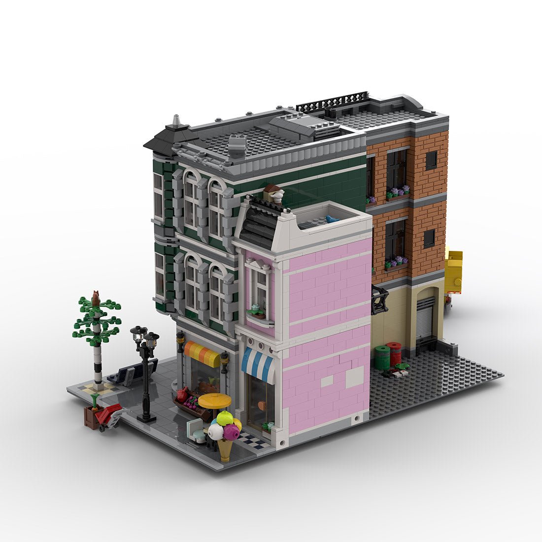 MOC - 226380 Lego Main Street Building Blocks - LesDiy - MOC