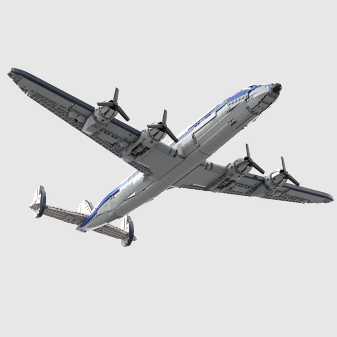 MOC - 226521 Lockheed L - 1049 Super Constellation Building Blocks - LesDiy - Building Blocks