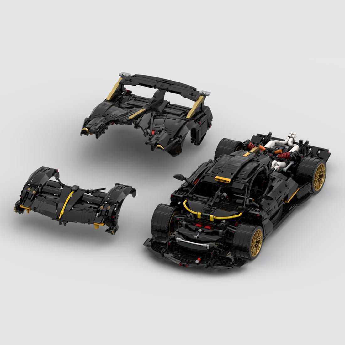 MOC - 226657 Pagani Huayra R EVO Building Blocks - LesDiy - Building Blocks