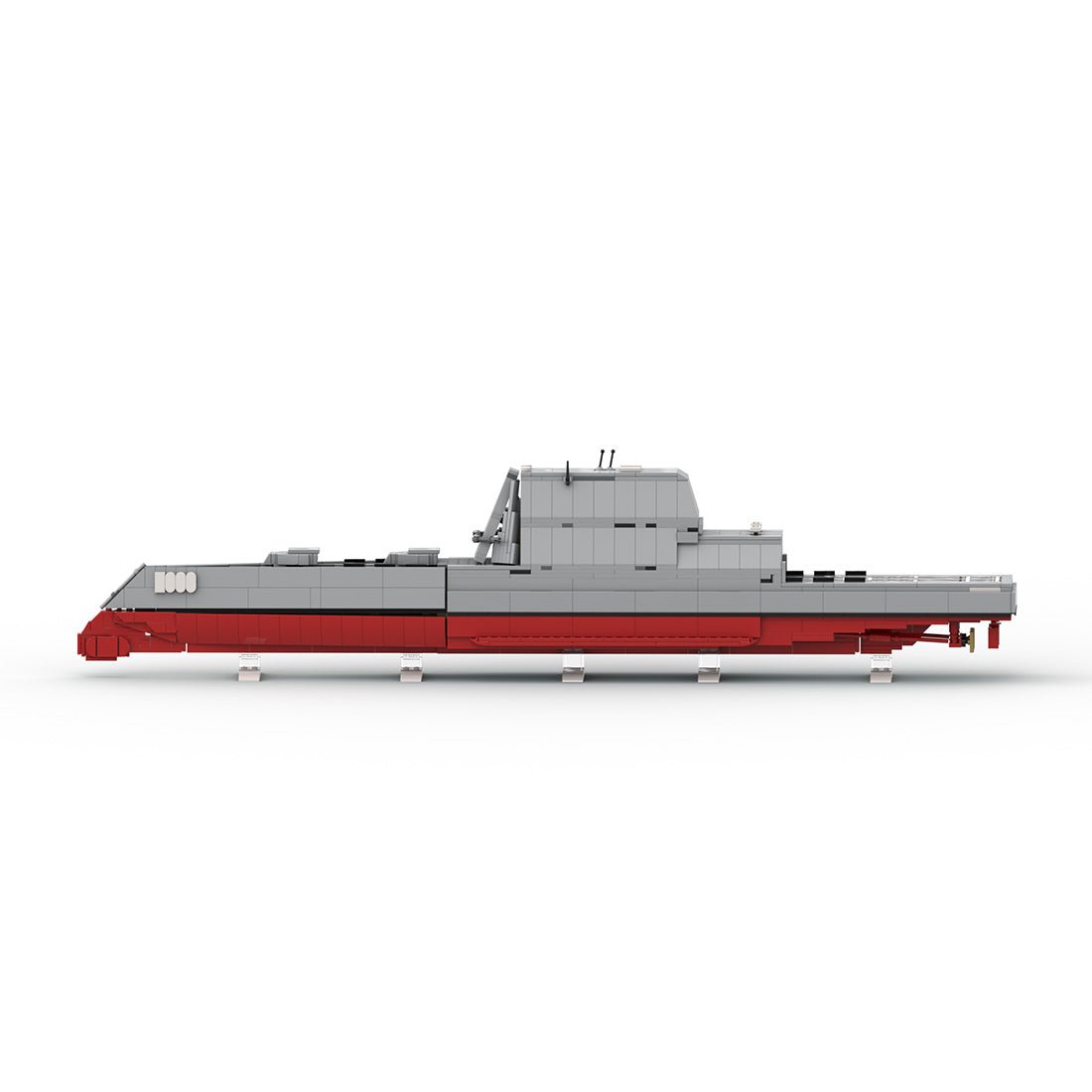 MOC-227260 USS Zumwalt Building Blocks-LesDiy-MOC-