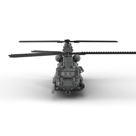 MOC - 227856 BOEING MH - 47E | SPEC OPS - 1:35 Scale Building Blocks - LesDiy -