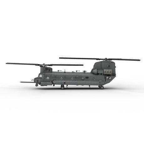 MOC - 227856 BOEING MH - 47E | SPEC OPS - 1:35 Scale Building Blocks - LesDiy -