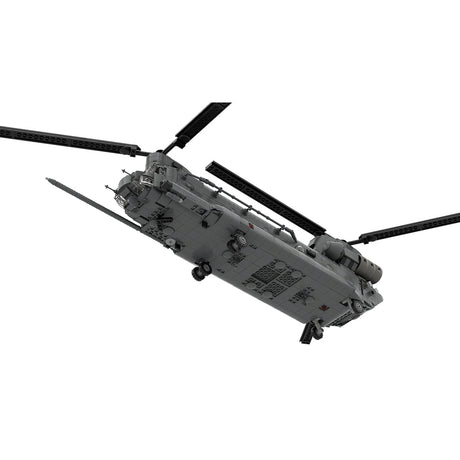 MOC - 227856 BOEING MH - 47E | SPEC OPS - 1:35 Scale Building Blocks - LesDiy -