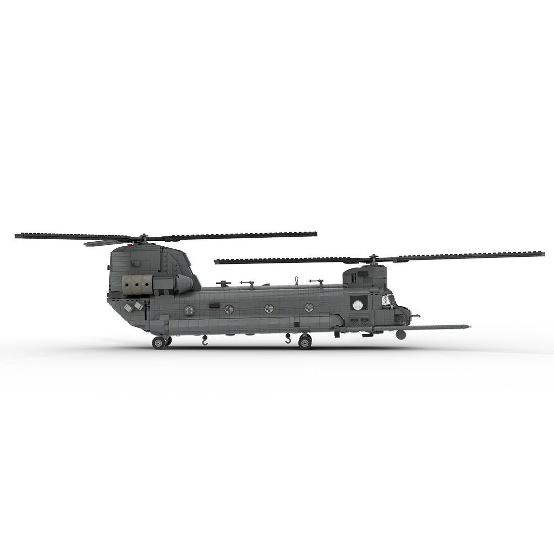 MOC - 227856 BOEING MH - 47E | SPEC OPS - 1:35 Scale Building Blocks - LesDiy -