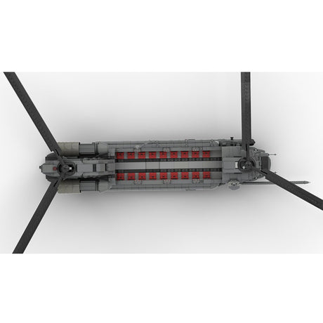 MOC - 227856 BOEING MH - 47E | SPEC OPS - 1:35 Scale Building Blocks - LesDiy -